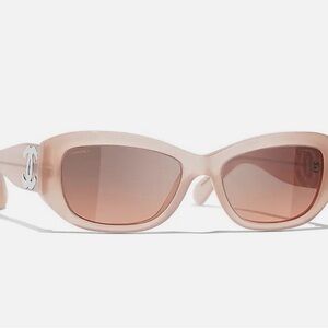 Chanel Rectangle Sunglasses 55mm